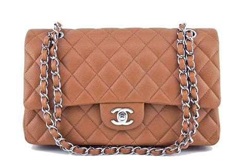 chanel classic flap caramel|chanel classic flap bag price.